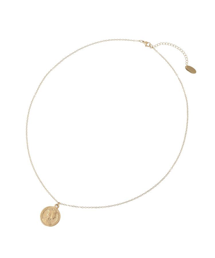 AMERICAN HOLIC「【ステンレス】コイン2連ネックレス」|ネックレス|