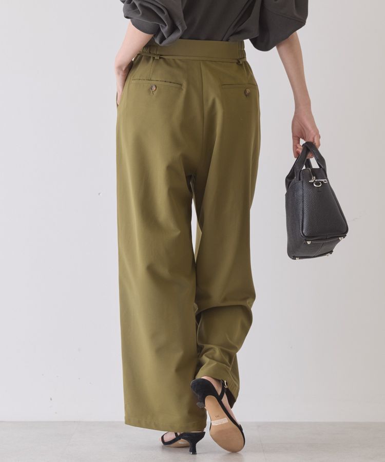 AMERICAN HOLIC「【イージーケア】リボン付きタックワイドパンツ」|その他|