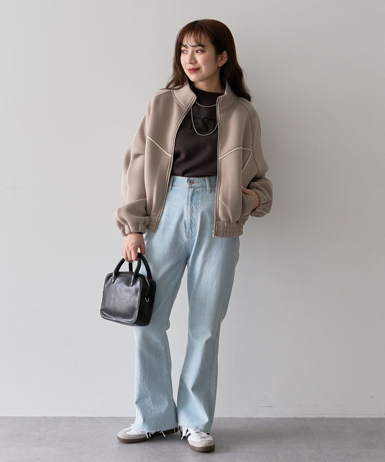 Green Parks「もちやわロゴニットプルオーバー」|ニット・セーター|