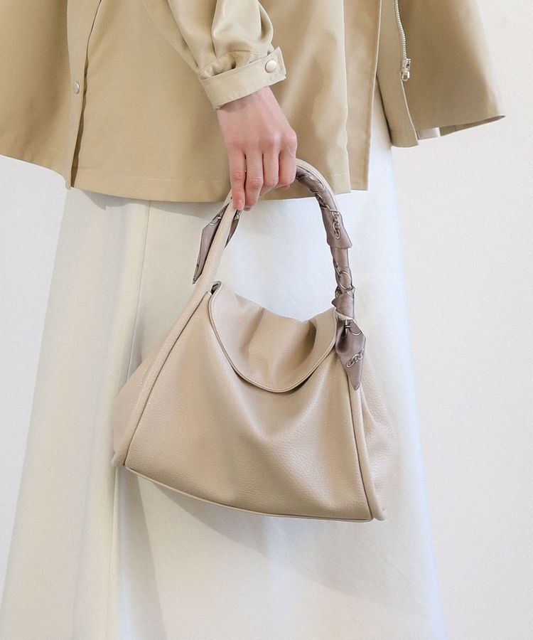 Green Parks「3SETスカーフ付コードハンドルバッグinポーチ」|ショルダー・メッセンジャー|