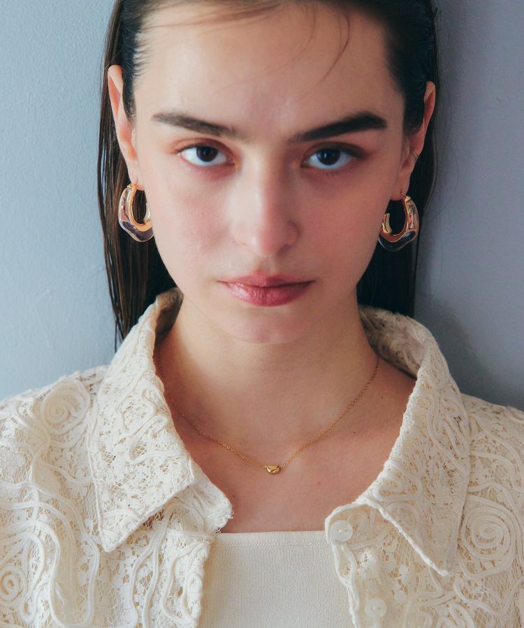 YECCA VECCA「ステンレスプチワントップネックレス」|ネックレス|