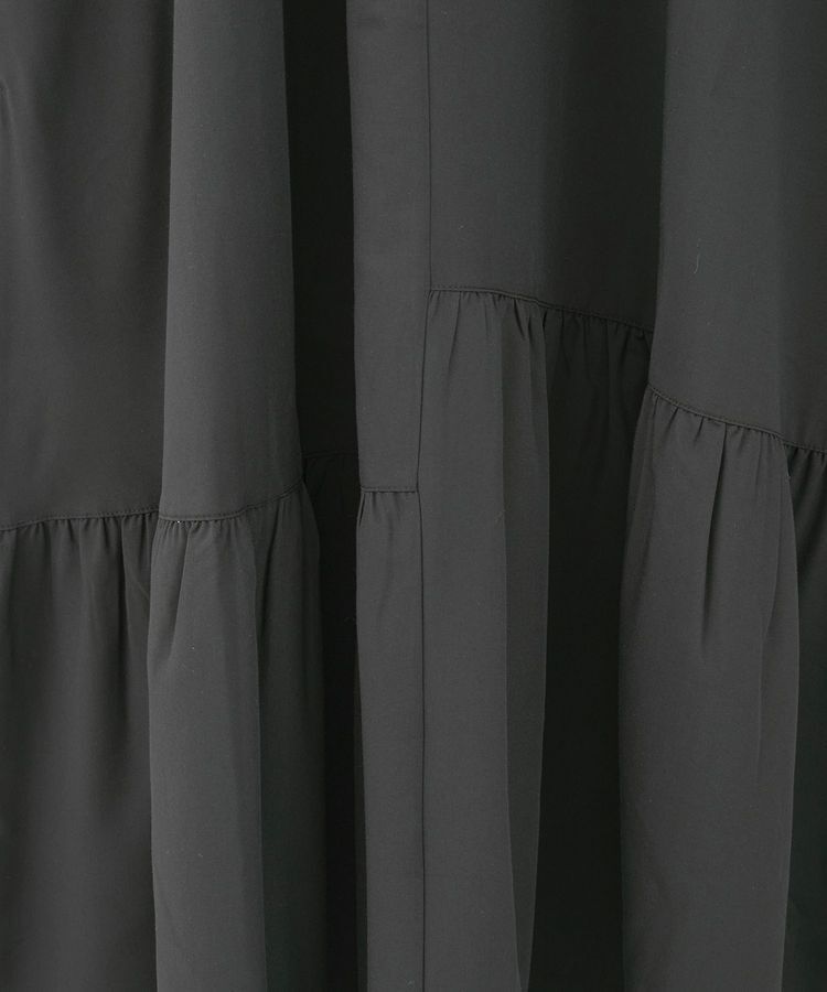 GARAGE OF GOOD CLOTHING「無地アシンメトリー７分袖ワンピース」|ワンピース|