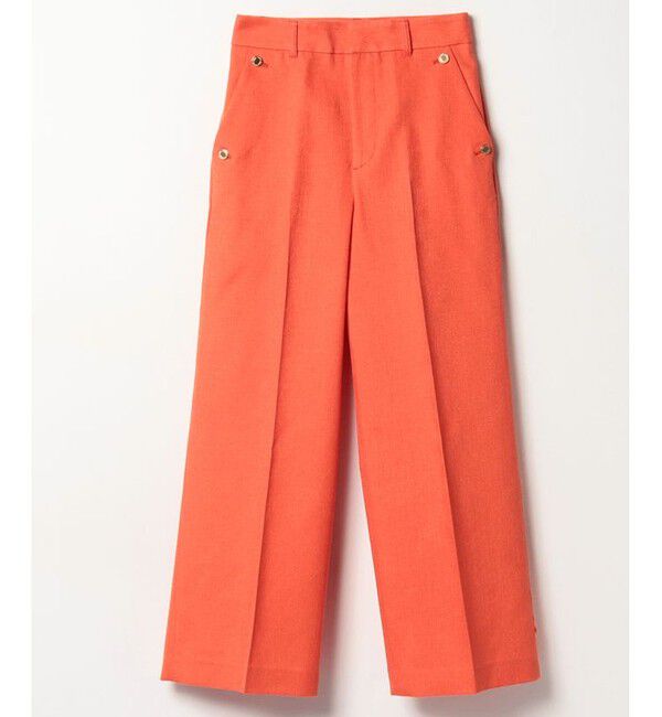 LOULOU WILLOUGHBY「【LOULOU WILLOUGHBY】ブライトリネンワイドパンツ」|その他|