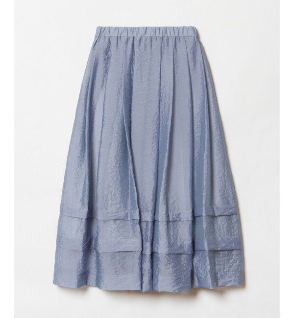 allureville「シアーオーガンタックギャザースカート」|スカート|