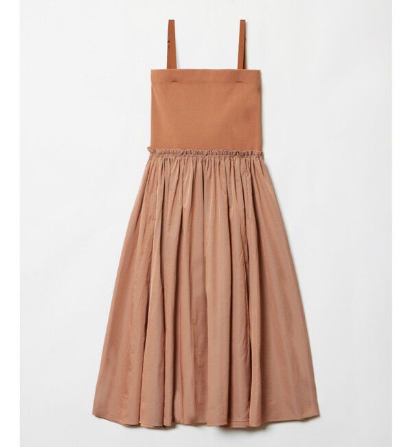 LOULOU WILLOUGHBY「【LOULOU WILLOUGHBY】ビスチェニットワンピース」|ワンピース|