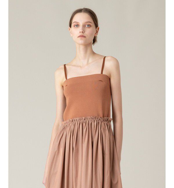 LOULOU WILLOUGHBY「【LOULOU WILLOUGHBY】ビスチェニットワンピース」|ワンピース|