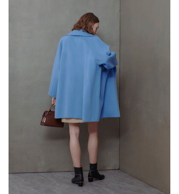 allureville「リバービッグカラーミドル丈コート」|その他|