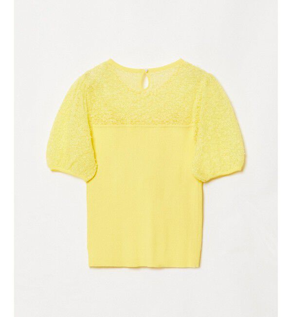 LOULOU WILLOUGHBY「【LOULOU WILLOUGHBY】レーシーニットビスチェプルオーバー」|ニット・セーター|