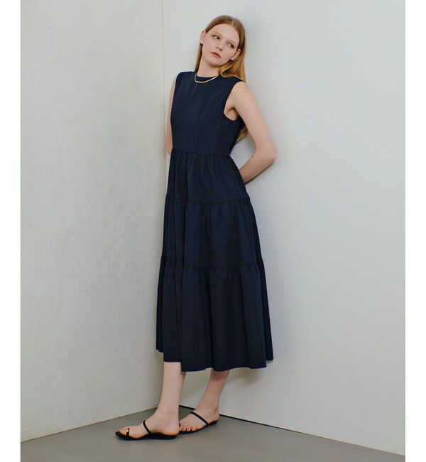 allureville「タイプライターティアードワンピース」|ワンピース|