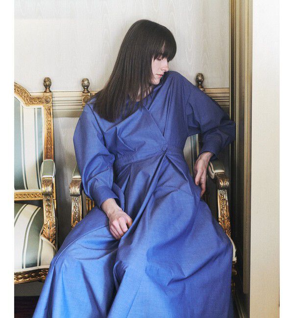 allureville「ラップライクシャツワンピース」|ワンピース|