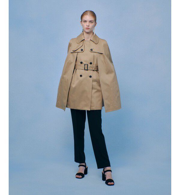 LOULOU WILLOUGHBY「【LOULOU WILLOUGHBY】トレンチケープコート」|トレンチコート|