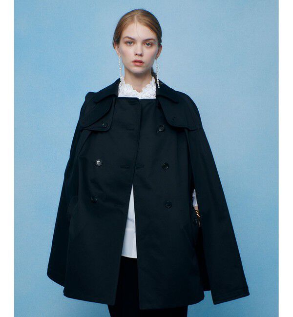 LOULOU WILLOUGHBY「【LOULOU WILLOUGHBY】トレンチケープコート」|トレンチコート|