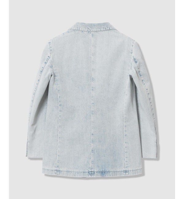 allureville「デニムシングルジャケット」|デニムジャケット|