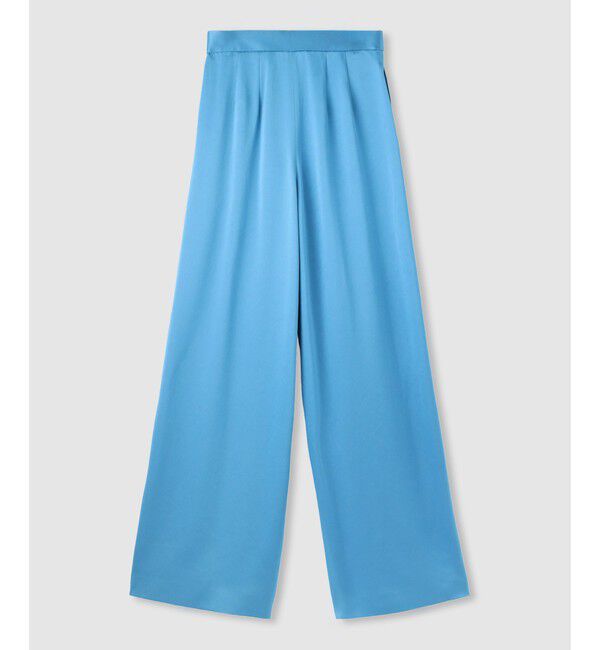 LOULOU WILLOUGHBY「【LOULOU WILLOUGHBY】サテンタックパンツ」|チノ|