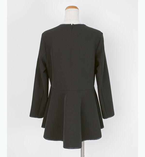 ur's「パイピングペプラムトップス」|Tシャツ・カットソー|