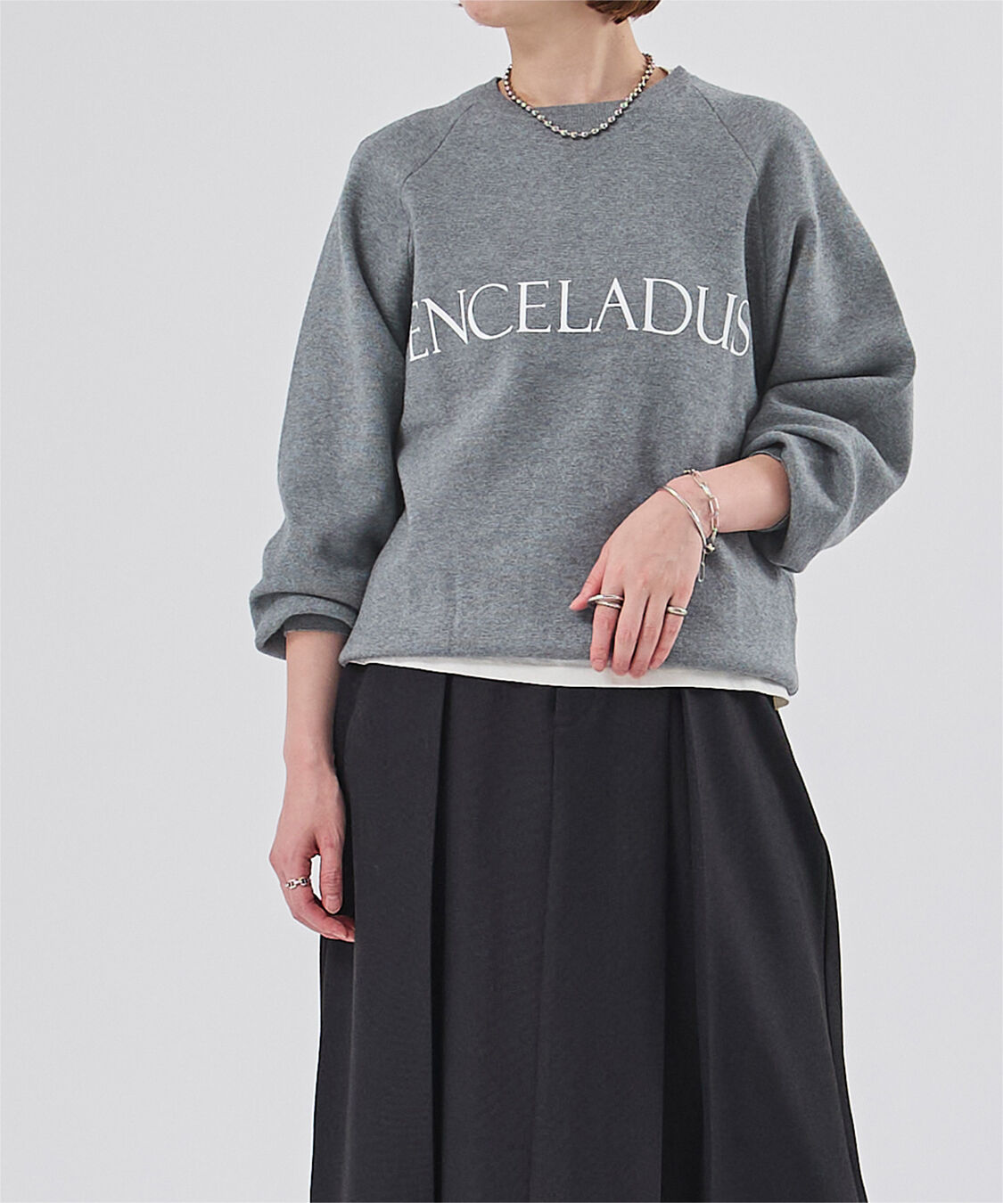 ur's「スウェットライクロゴニット」|ニット・セーター|