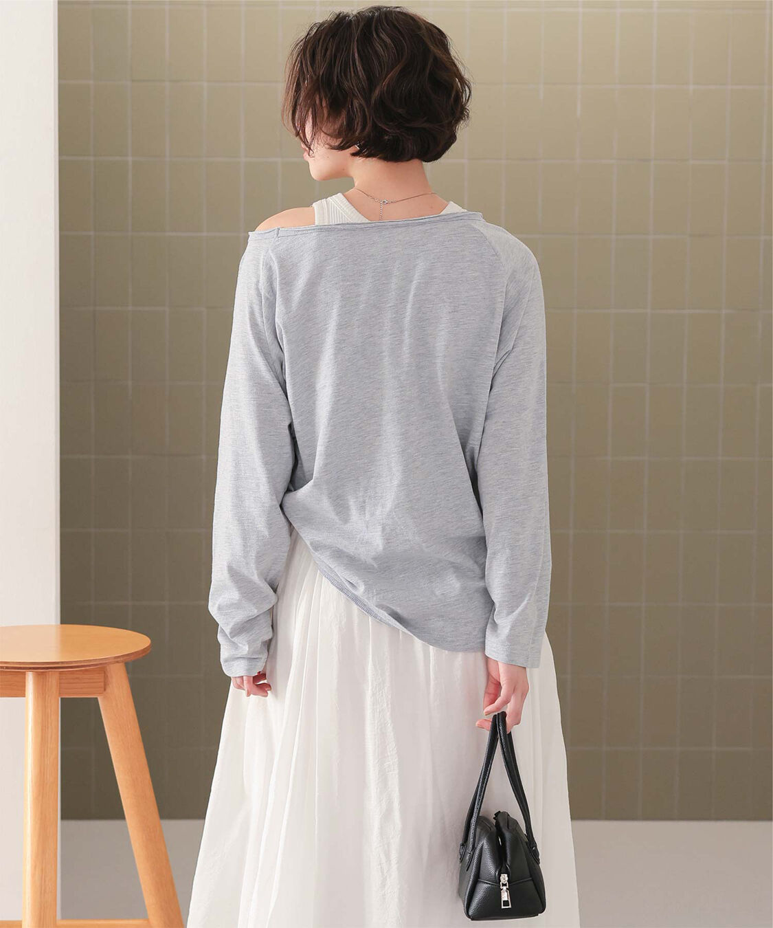 titivate「ルーズロングスリーブカットソー」|Tシャツ・カットソー|