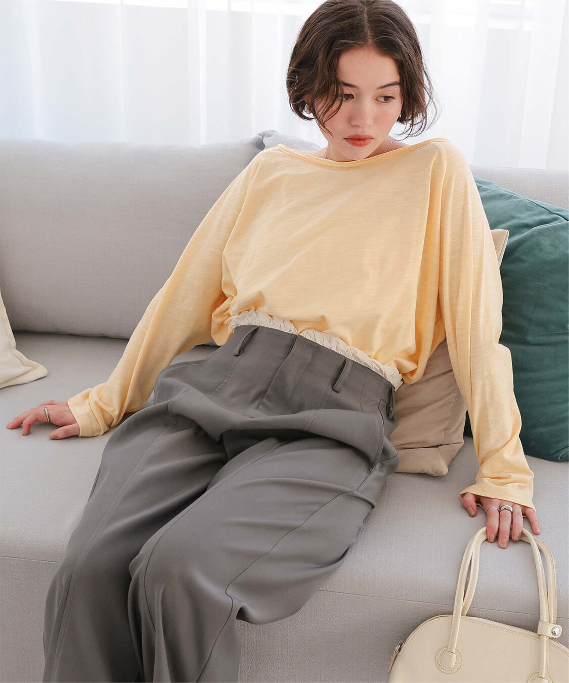 titivate「ルーズロングスリーブカットソー」|Tシャツ・カットソー|