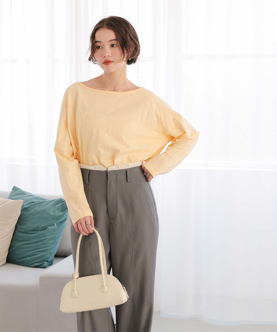 titivate「ルーズロングスリーブカットソー」|Tシャツ・カットソー|