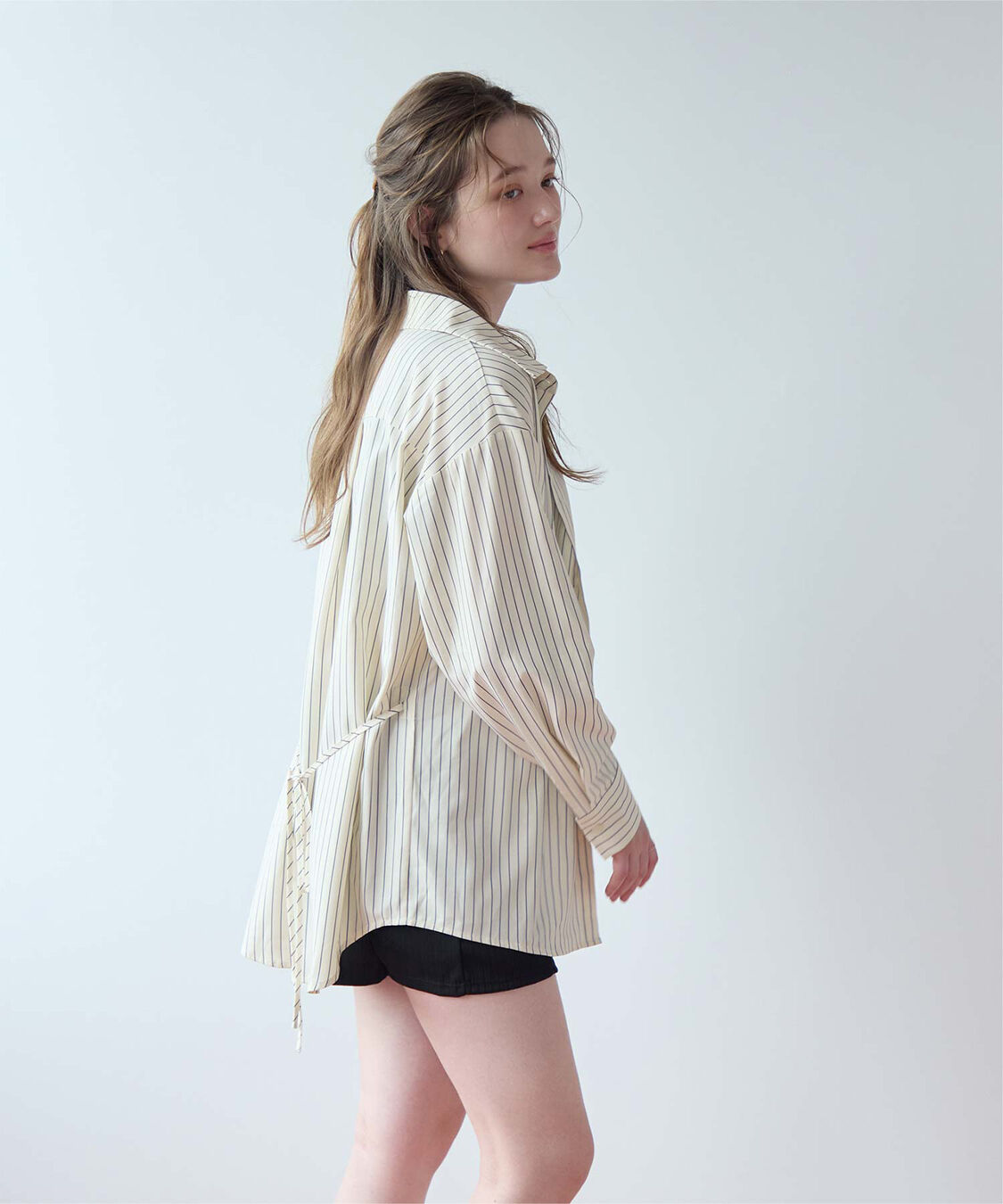 SEA DRESS「ウエストマークデザインシャツ/ラッシュガード」|ビキニトップス|