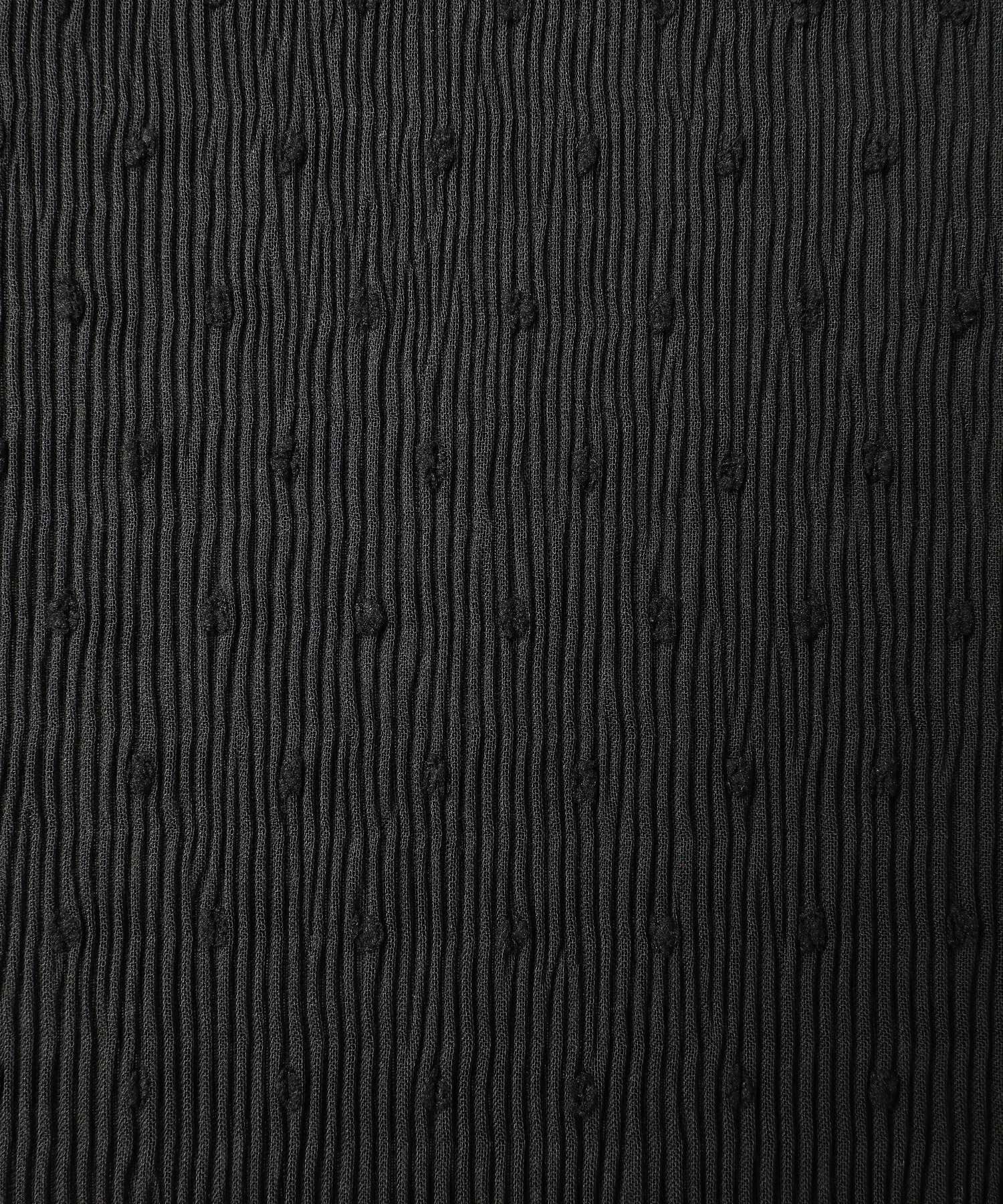 BABYLONE「ドットプリーツブラウス」|シャツ・ブラウス|