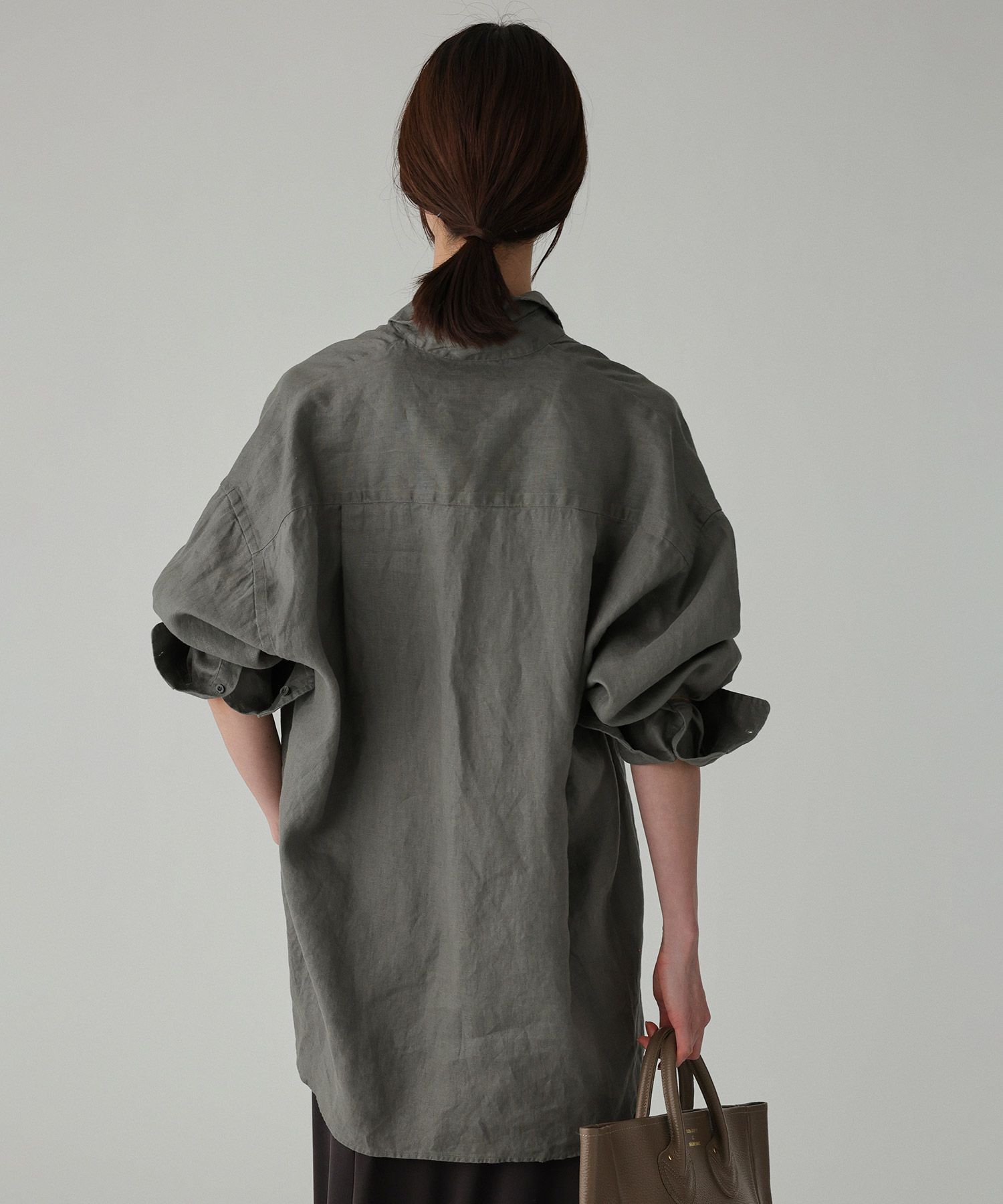 BABYLONE「リネンBIGシルエットシャツ」|シャツ・ブラウス|