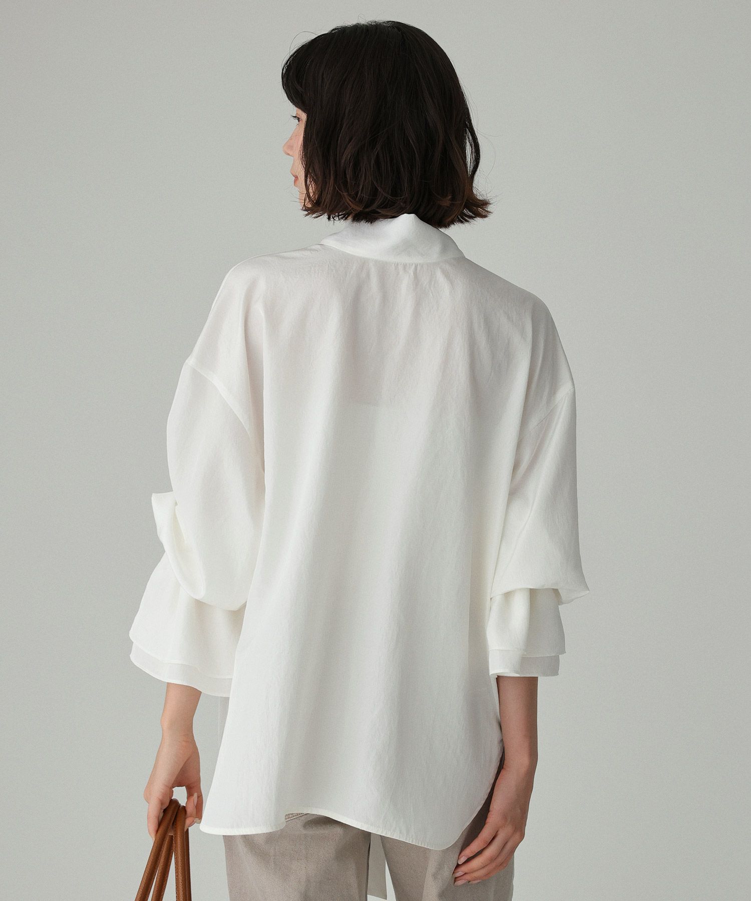 BABYLONE「2WAYボウタイブラウス」|シャツ・ブラウス|