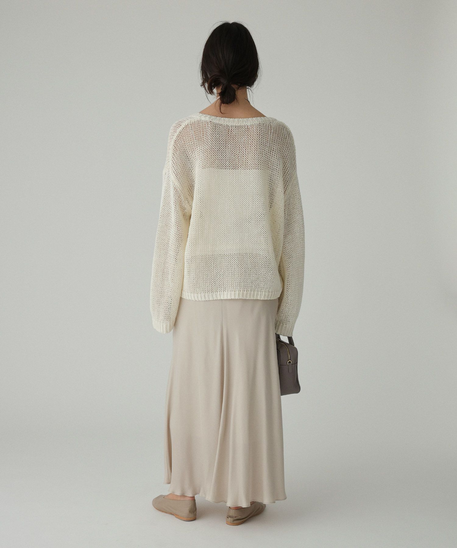 BABYLONE「2WAYリネンプルオーバー」|ニット・セーター|