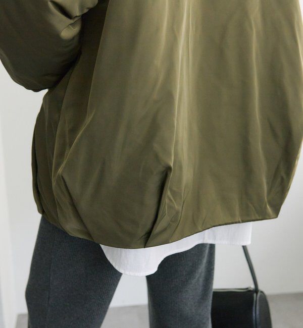  「中わたリブカラーブルゾン」|テーラードジャケット|