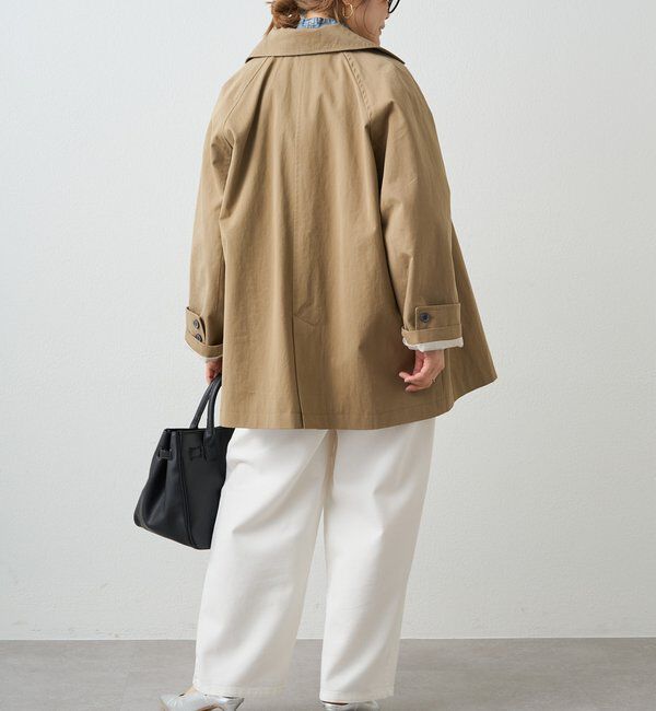 「リラックスミドル丈トレンチコート」|その他|