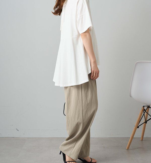  「《リバイバル》【WEB限定/Du noir】バックリボンペプラムTシャツ」|Tシャツ・カットソー|