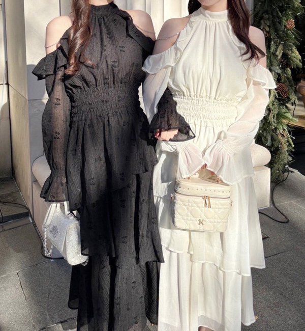  「アメスリティアードロングワンピース」|ワンピース|