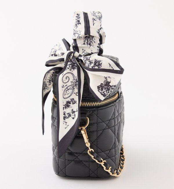  「ギャザーリボンハンドルバニティバッグ」|ショルダー・メッセンジャー|