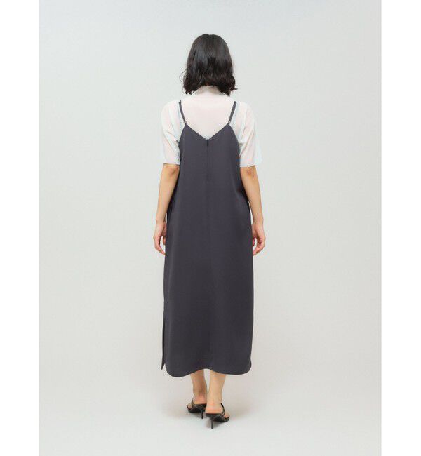 MIDIUMISOLID「MIDIUMISOLID for Ladies 2WAYキャミソールワンピース」|ワンピース|