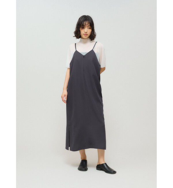 MIDIUMISOLID「MIDIUMISOLID for Ladies 2WAYキャミソールワンピース」|ワンピース|