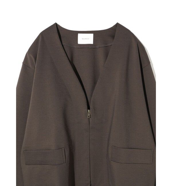 MIDIUMISOLID「MIDIUMISOLID Men&rsquo;s 圧縮ZIPカーディガン」|カーディガン|