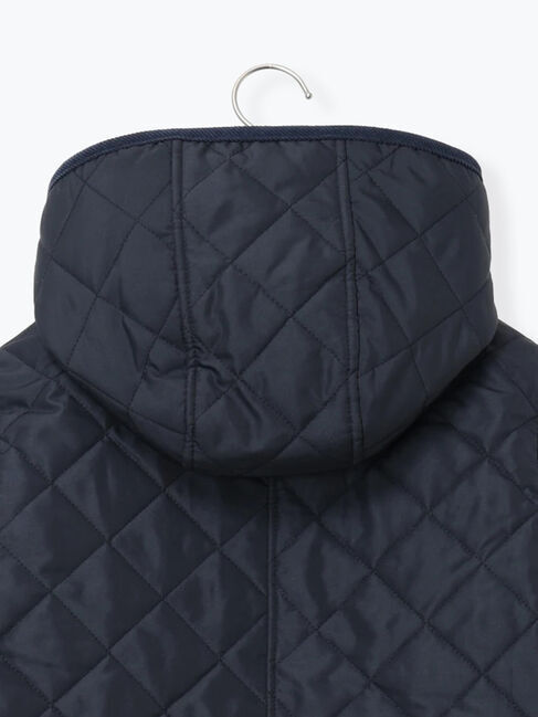 Lugnoncure「撥水フード取り外しスナップボタンキルトコート」|その他|