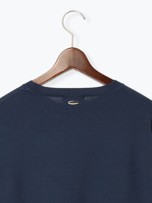 Te chichi「プレーンニット(吸湿発熱)」|ニット・セーター|