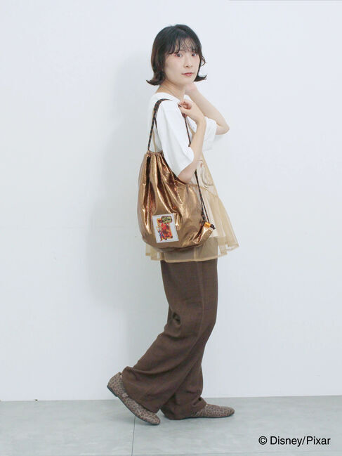 Samansa Mos2 blue「トイ・ストーリー/箔加工ナップザック」|その他|