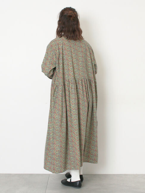 Samansa Mos2「【保温加工】バンドカラーワンピース ≪S/Mサイズ≫」|ワンピース|