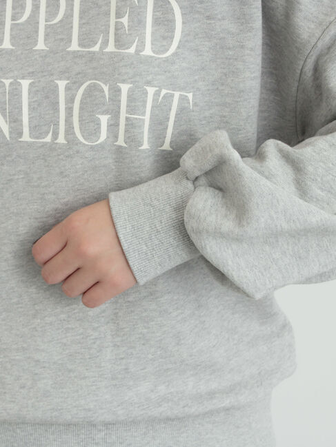 Samansa Mos2「裏毛3Dレース襟付きスウェット」|Tシャツ・カットソー|