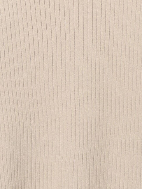 Samansa Mos2「袖口配色スカラップタートルニット」|ニット・セーター|