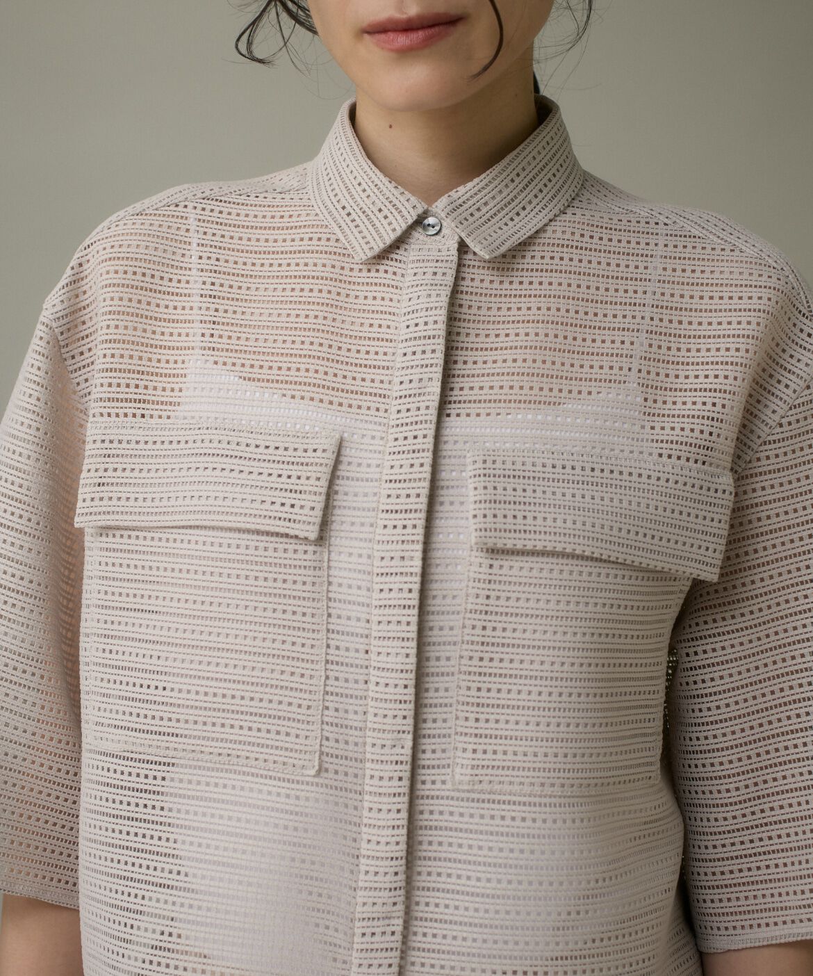 DAY by DAY it&rsquo;s international「スクエアレースシャツブラウス」|シャツ・ブラウス|