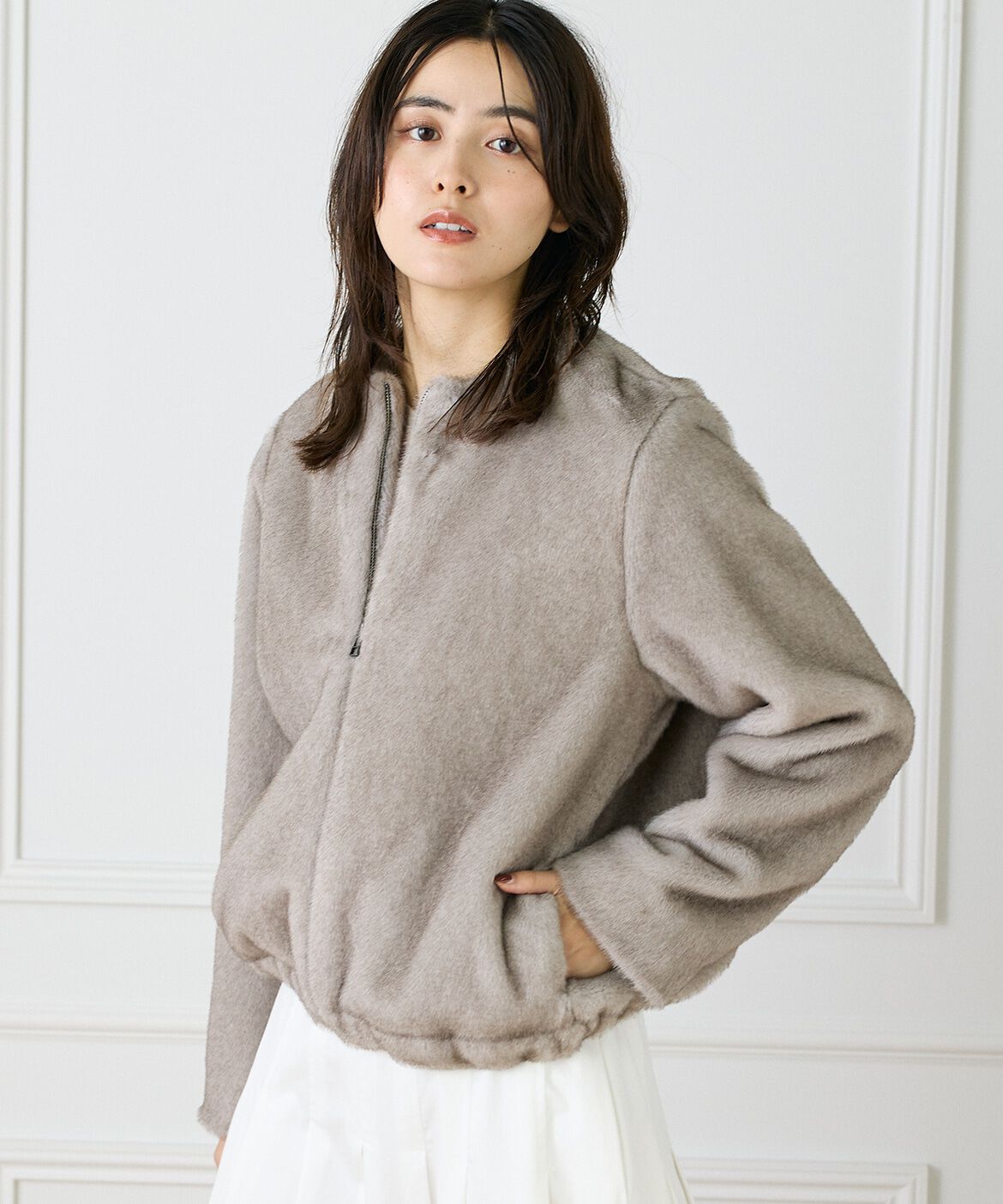 INED「エコファーブルゾン」|その他|グレーベージ 3