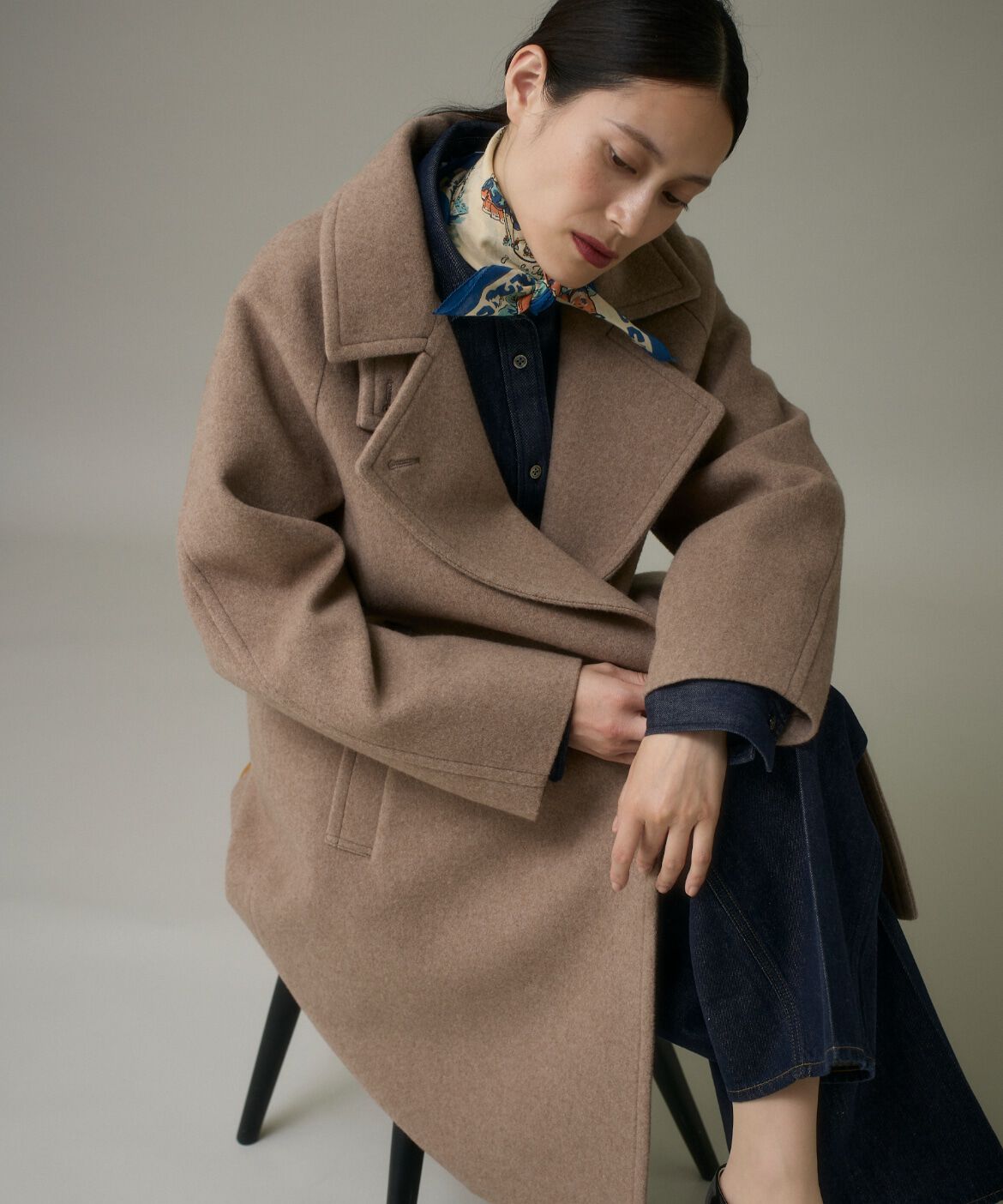 DAY by DAY it&rsquo;s international「スペリオルメルトンステンカラーコート」|ステンカラーコート|