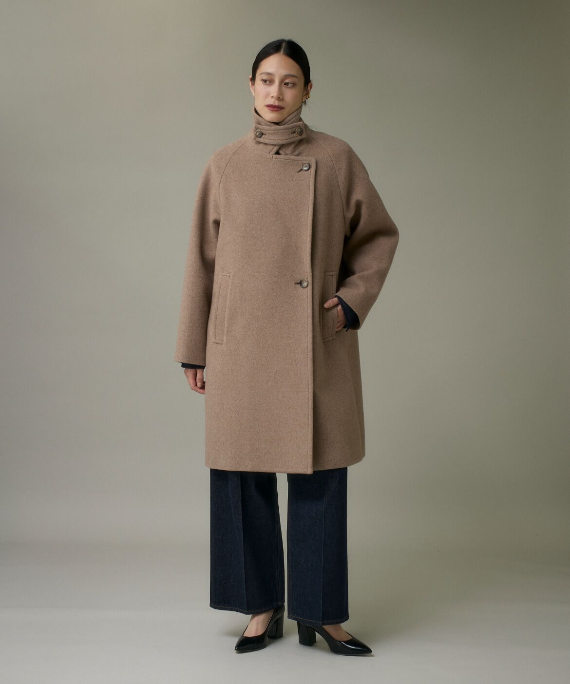 DAY by DAY it&rsquo;s international「スペリオルメルトンステンカラーコート」|ステンカラーコート|