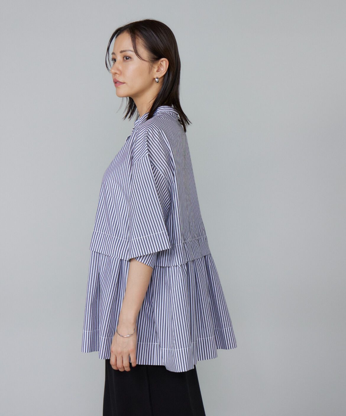 Le Souk「《大きいサイズ》ティアードブラウス」|シャツ・ブラウス|