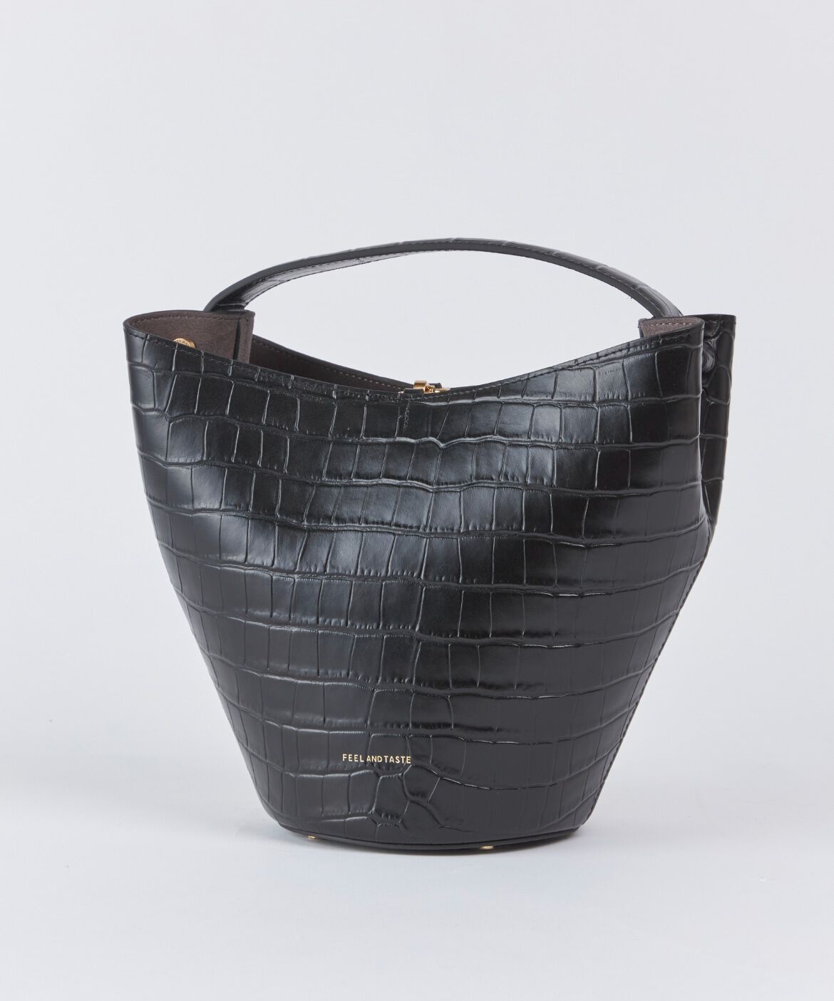 FAVORITE SUKINAMONO「LILY CROC embossed leather 2way ハンドバッグ《FEEL AND TASTE》」|ハンドバッグ|