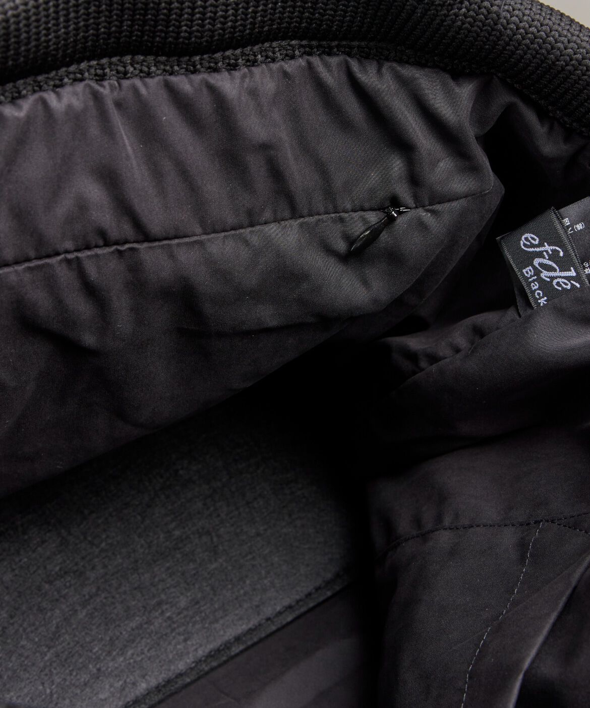 ef-de Black「バンピーバスケットバッグ」|ハンドバッグ|