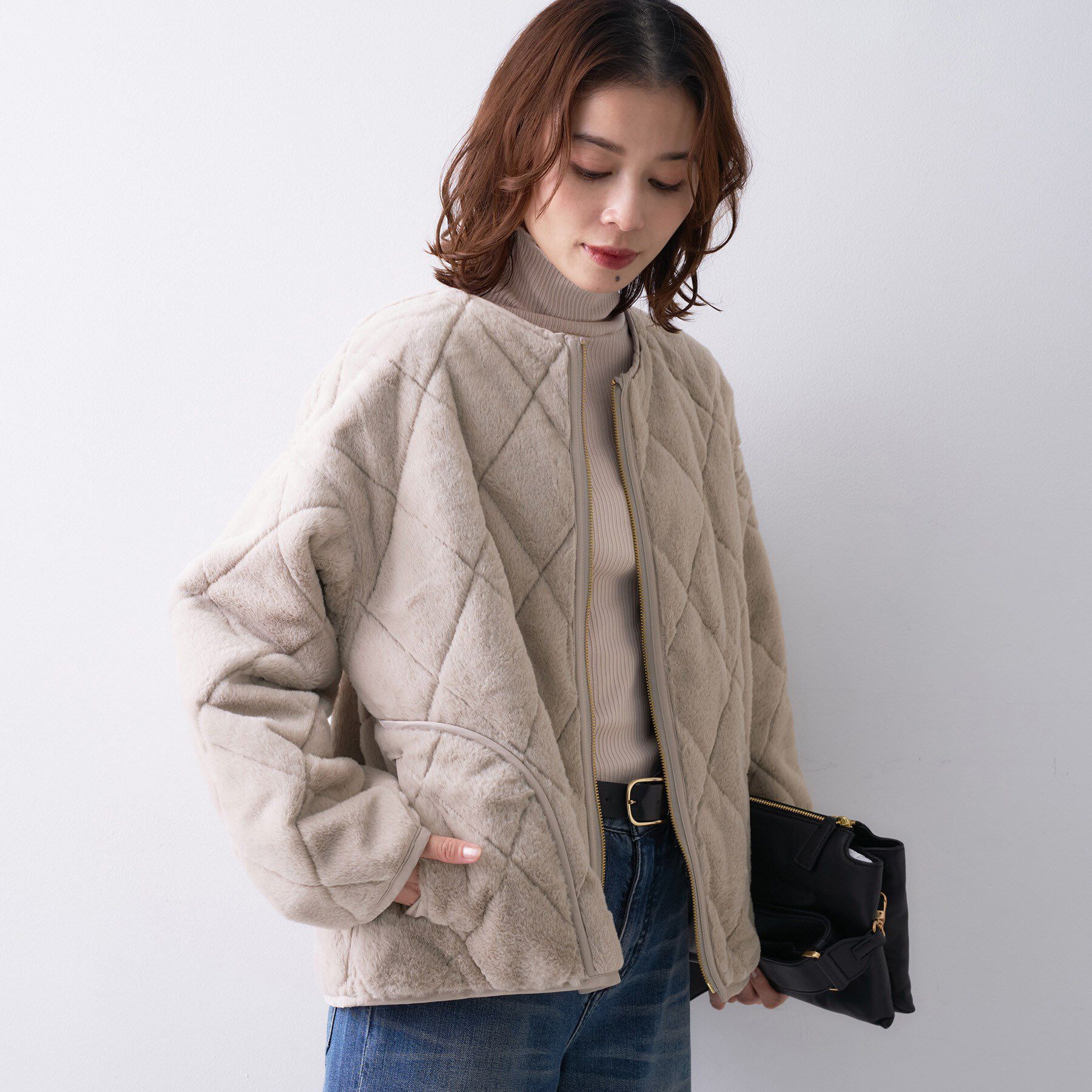 UNTITLED「【INNOWAVE】リバーシブルブルゾン」|ブルゾン・スタジャン|